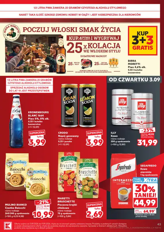 Kaufland - gazetka promocyjna Gazetka Tygodnia od czwartku 03.09 do środy 09.09 - strona 43