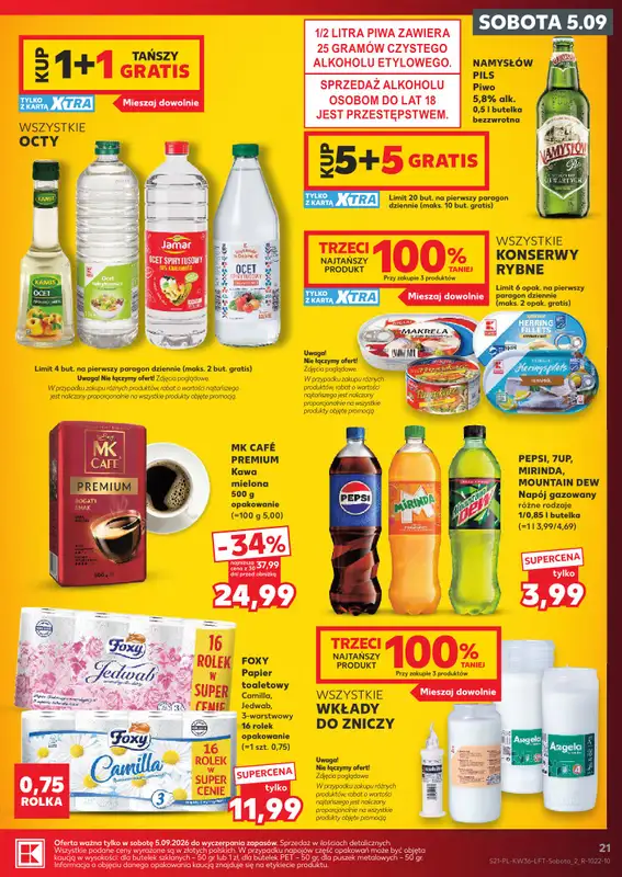 Kaufland - gazetka promocyjna Gazetka Tygodnia od czwartku 03.09 do środy 09.09 - strona 21