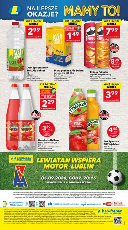 LEWIATAN - gazetka promocyjna Mamy TO w Lewiatanie – woj. lubelskie od czwartku 03.09 do środy 09.09 - strona 8