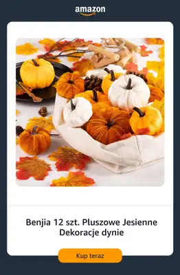 Amazon - gazetka promocyjna Dekoracje jesienne do domu od czwartku 03.09  - strona 5