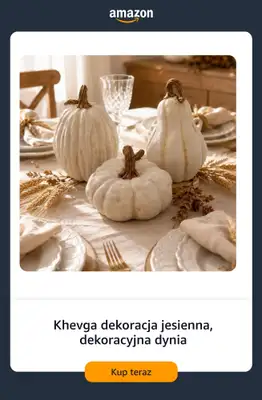 Amazon - gazetka promocyjna Dekoracje jesienne do domu od czwartku 03.09  - strona 10