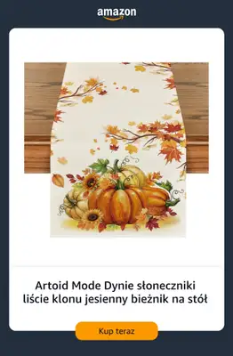 Amazon - gazetka promocyjna Dekoracje jesienne do domu od czwartku 03.09  - strona 9