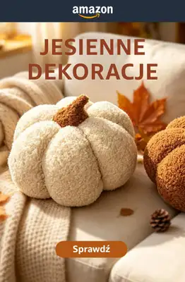 Amazon - gazetka promocyjna Dekoracje jesienne do domu od czwartku 03.09 