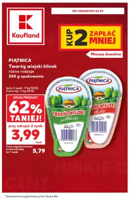 Kaufland - gazetka promocyjna Najlepsze promocje! od czwartku 03.09 do środy 09.09 - strona 2
