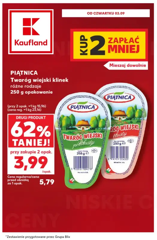 Kaufland - gazetka promocyjna Najlepsze promocje! od czwartku 03.09 do środy 09.09 - strona 2