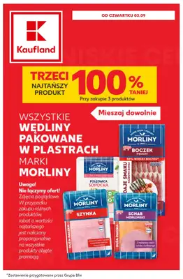 Kaufland - gazetka promocyjna Najlepsze promocje! od czwartku 03.09 do środy 09.09 - strona 7