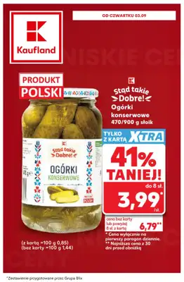Kaufland - gazetka promocyjna Najlepsze promocje! od czwartku 03.09 do środy 09.09 - strona 5