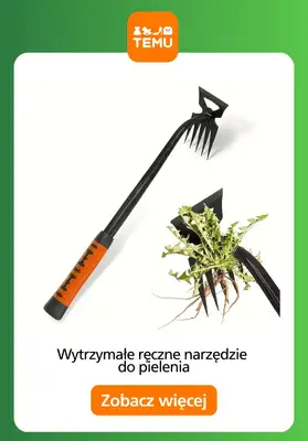 Temu - gazetka promocyjna Porządki w ogrodzie od środy 02.09  - strona 13