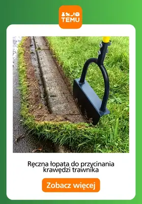 Temu - gazetka promocyjna Porządki w ogrodzie od środy 02.09  - strona 8