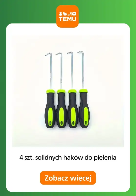 Temu - gazetka promocyjna Porządki w ogrodzie od środy 02.09  - strona 12