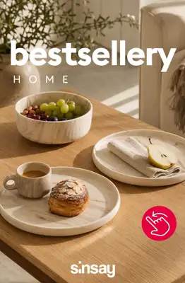 Sinsay - gazetka promocyjna Bestsellery do domu - temu się nie oprzesz! od środy 02.09 do wtorku 08.09