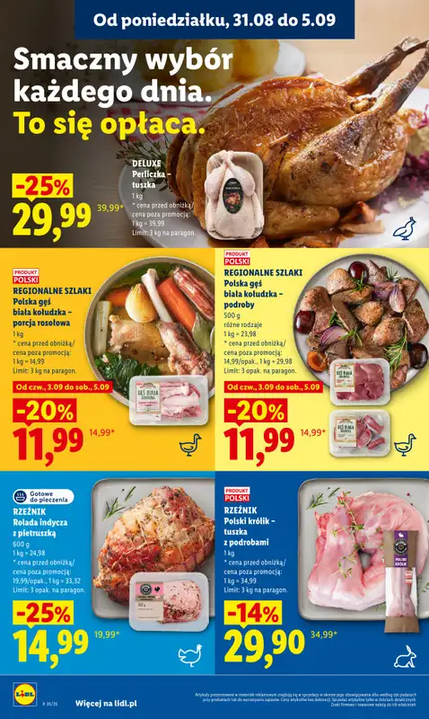 Lidl - gazetka promocyjna Oferta od czwartku od czwartku 03.09 do soboty 05.09 - strona 54
