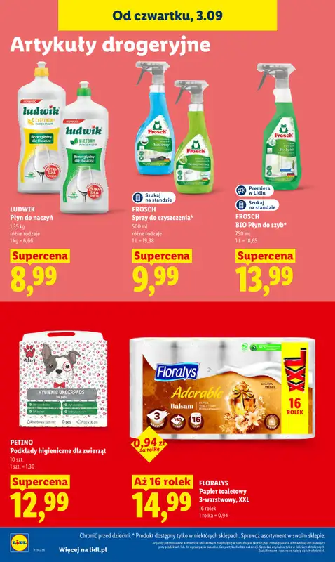 Lidl - gazetka promocyjna Oferta od czwartku od czwartku 03.09 do soboty 05.09 - strona 88