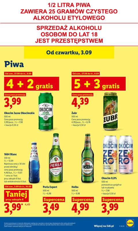 Lidl - gazetka promocyjna Oferta od czwartku od czwartku 03.09 do soboty 05.09 - strona 71