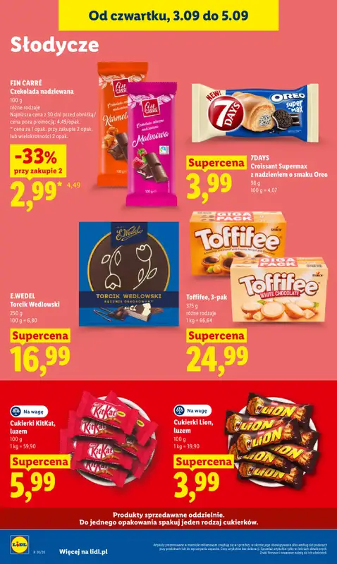 Lidl - gazetka promocyjna Oferta od czwartku od czwartku 03.09 do soboty 05.09 - strona 78
