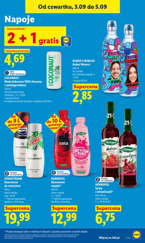 Lidl - gazetka promocyjna Oferta od czwartku od czwartku 03.09 do soboty 05.09 - strona 65