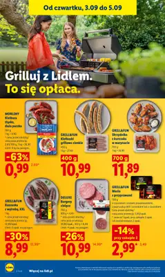 Lidl - gazetka promocyjna Oferta od czwartku od czwartku 03.09 do soboty 05.09 - strona 52