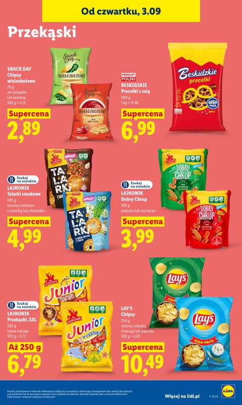 Lidl - gazetka promocyjna Oferta od czwartku od czwartku 03.09 do soboty 05.09 - strona 77