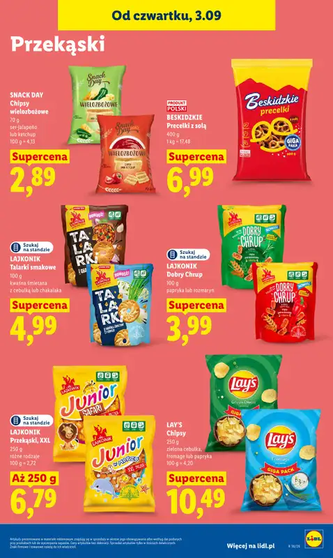 Lidl - gazetka promocyjna Oferta od czwartku od czwartku 03.09 do soboty 05.09 - strona 77