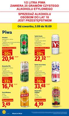 Lidl - gazetka promocyjna Oferta od czwartku od czwartku 03.09 do soboty 05.09 - strona 70