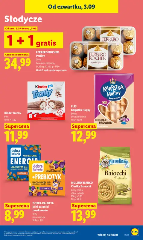 Lidl - gazetka promocyjna Oferta od czwartku od czwartku 03.09 do soboty 05.09 - strona 79
