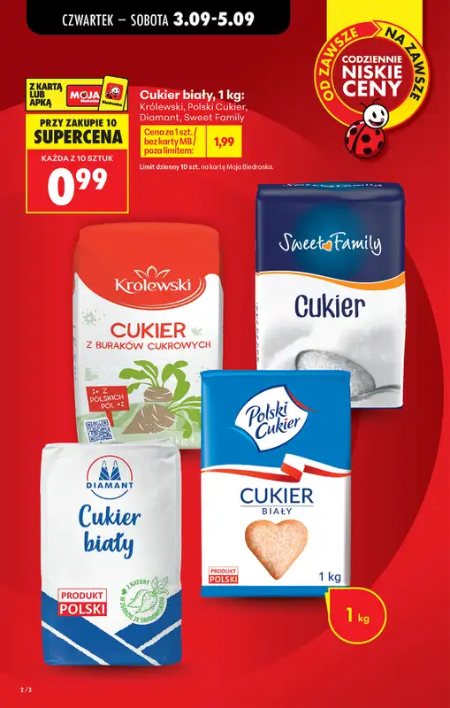 Biedronka - gazetka promocyjna Od czwartku   - strona 2