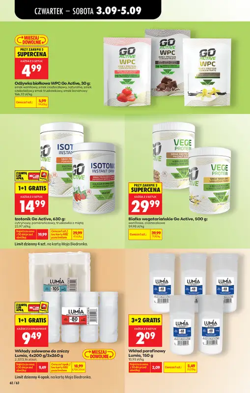 Biedronka - gazetka promocyjna Od czwartku od czwartku 03.09 do środy 09.09 - strona 70