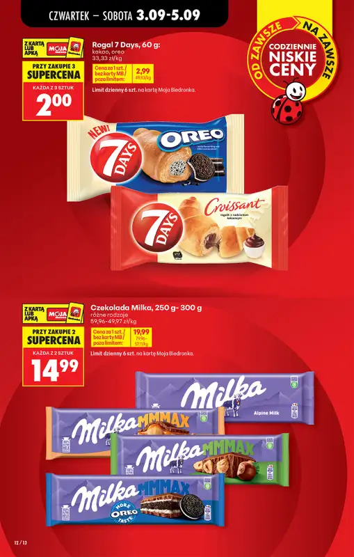 Biedronka - gazetka promocyjna Od czwartku od czwartku 03.09 do środy 09.09 - strona 12