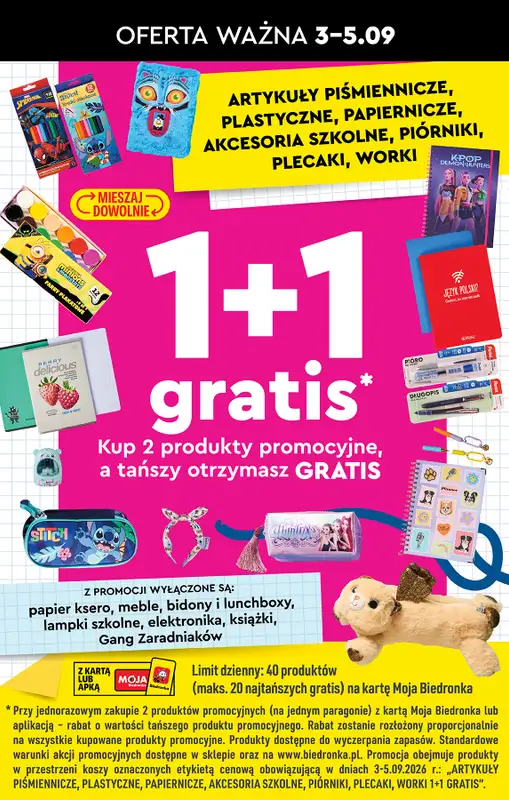 Biedronka - gazetka promocyjna Od czwartku od czwartku 03.09 do środy 09.09 - strona 74
