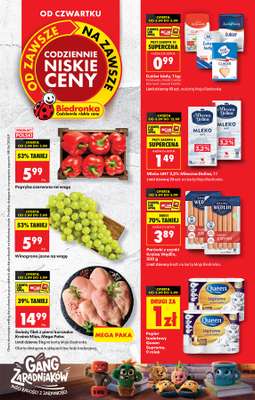 Biedronka - gazetka promocyjna Od czwartku od czwartku 03.09 do środy 09.09