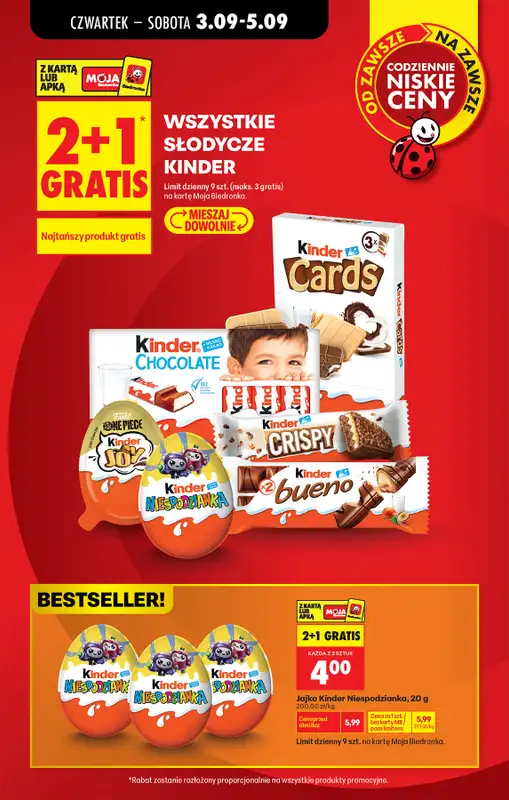 Biedronka - gazetka promocyjna Od czwartku od czwartku 03.09 do środy 09.09 - strona 13