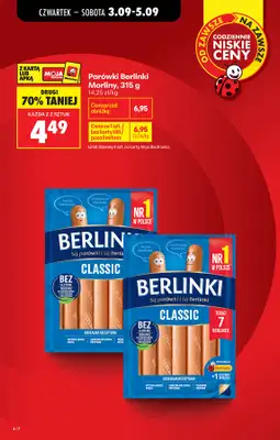 Biedronka - gazetka promocyjna Od czwartku od czwartku 03.09 do środy 09.09 - strona 6