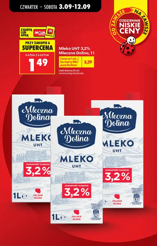 Biedronka - gazetka promocyjna Od czwartku   - strona 3