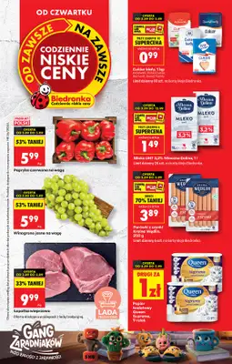 Biedronka - gazetka promocyjna Od czwartku, Z ladą tradycyjną od czwartku 03.09 do środy 09.09