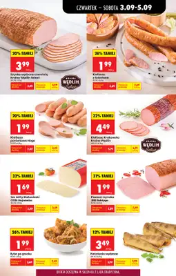 Biedronka - gazetka promocyjna Od czwartku, Z ladą tradycyjną od czwartku 03.09 do środy 09.09 - strona 35