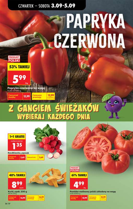 Biedronka - gazetka promocyjna Od czwartku, Z ladą tradycyjną od czwartku 03.09 do środy 09.09 - strona 28