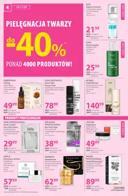 Hebe - gazetka promocyjna Gazetka od czwartku 03.09 do niedzieli 20.09 - strona 4