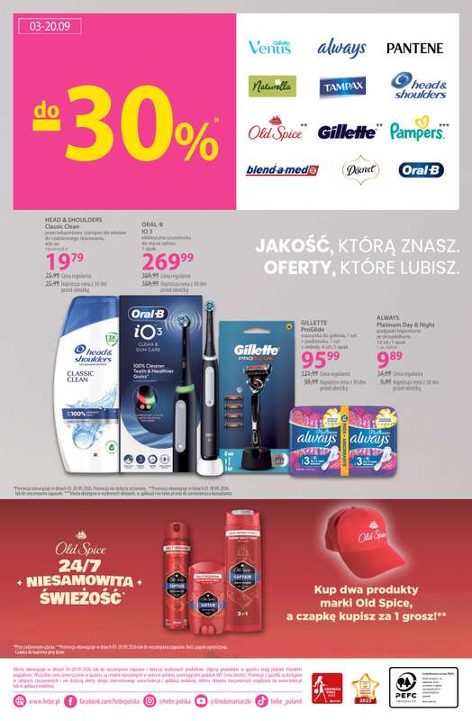 Hebe - gazetka promocyjna Gazetka od czwartku 03.09 do niedzieli 20.09 - strona 18