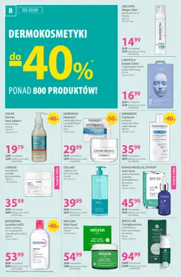 Hebe - gazetka promocyjna Gazetka od czwartku 03.09 do niedzieli 20.09 - strona 8