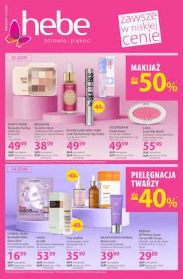 Hebe - gazetka promocyjna Gazetka od czwartku 03.09 do niedzieli 20.09
