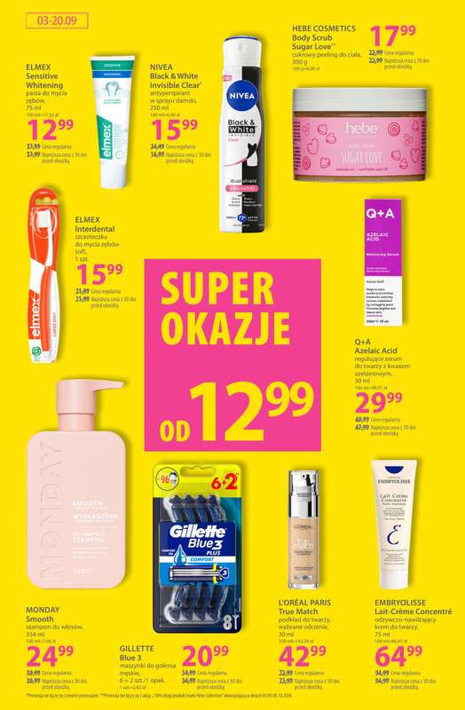 Hebe - gazetka promocyjna Gazetka od czwartku 03.09 do niedzieli 20.09 - strona 15