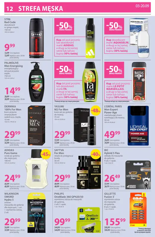 Hebe - gazetka promocyjna Gazetka od czwartku 03.09 do niedzieli 20.09 - strona 12
