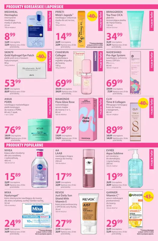 Hebe - gazetka promocyjna Gazetka od czwartku 03.09 do niedzieli 20.09 - strona 5