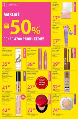 Hebe - gazetka promocyjna Gazetka od czwartku 03.09 do niedzieli 20.09 - strona 2