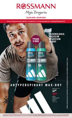 Rossmann - gazetka promocyjna Gazetka od czwartku 03.09 do środy 09.09