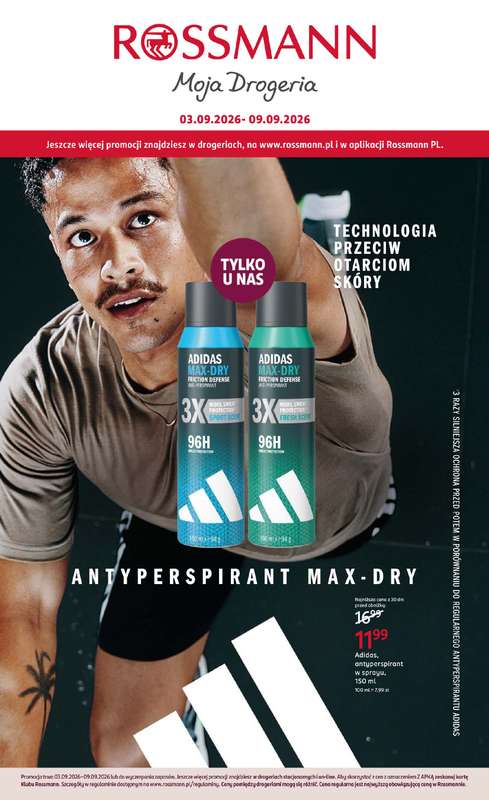 Rossmann - gazetka promocyjna Gazetka od czwartku 03.09 do środy 09.09