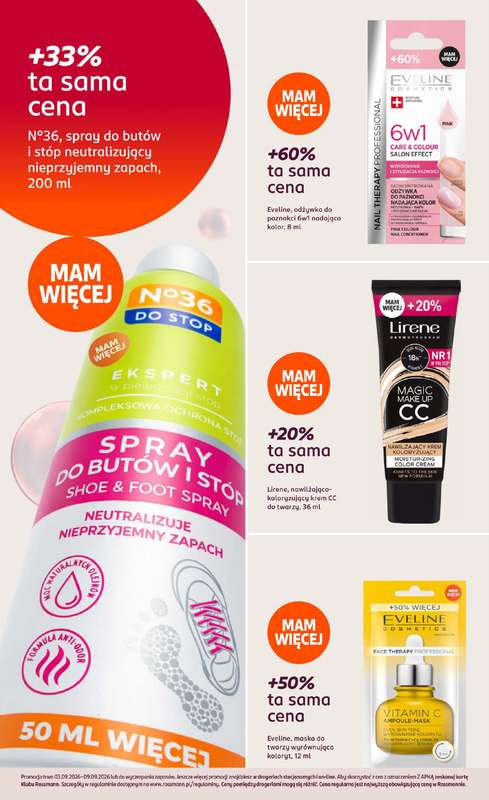 Rossmann - gazetka promocyjna Gazetka od czwartku 03.09 do środy 09.09 - strona 10
