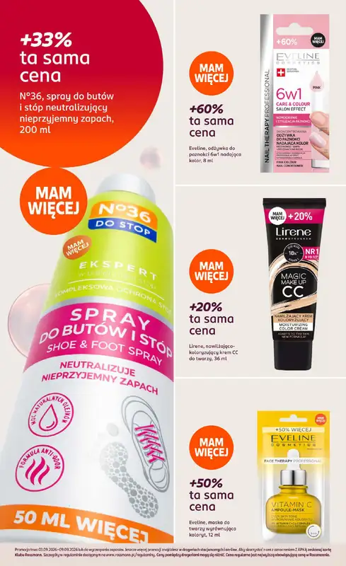 Rossmann - gazetka promocyjna Gazetka od czwartku 03.09 do środy 09.09 - strona 10