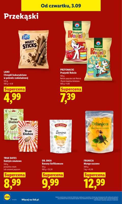 Lidl - gazetka promocyjna Oferta od czwartku od czwartku 03.09 do soboty 05.09 - strona 76