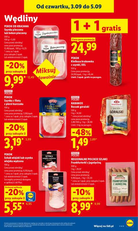 Lidl - gazetka promocyjna Oferta od czwartku od czwartku 03.09 do soboty 05.09 - strona 57